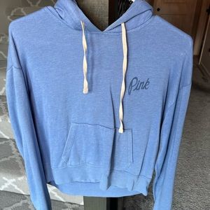 Pink blue hoodie